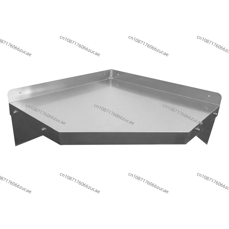Stainless Steel Corner Triangular Rack Wall-mounted Storage Rack Wall-mounted Shelf Wall-mounted Floating Shelf Pallet