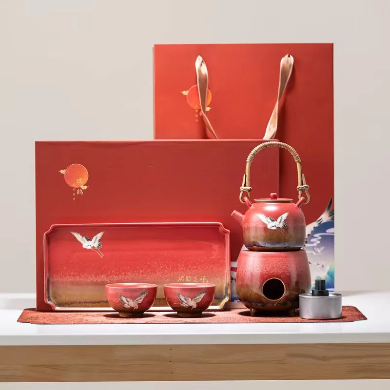 

Products Stove Stove Boiling Water Tea Cooker Wine Warmer Furnace Temperature Tea Stove Kung Fu Tea Set Suit