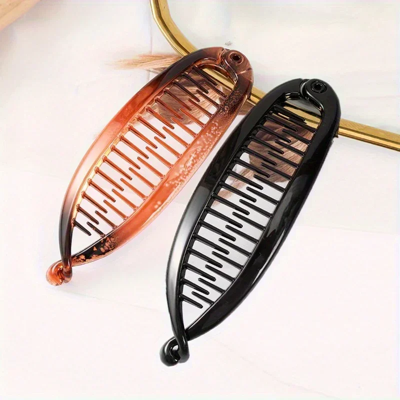 1/4 Stück moderne Fischschwanz-Haarnadel, Kunststoff-Styling-Haarschmuck für den täglichen Gebrauch, Weihnachten, Halloween, Party, Geschenk – Detail 7