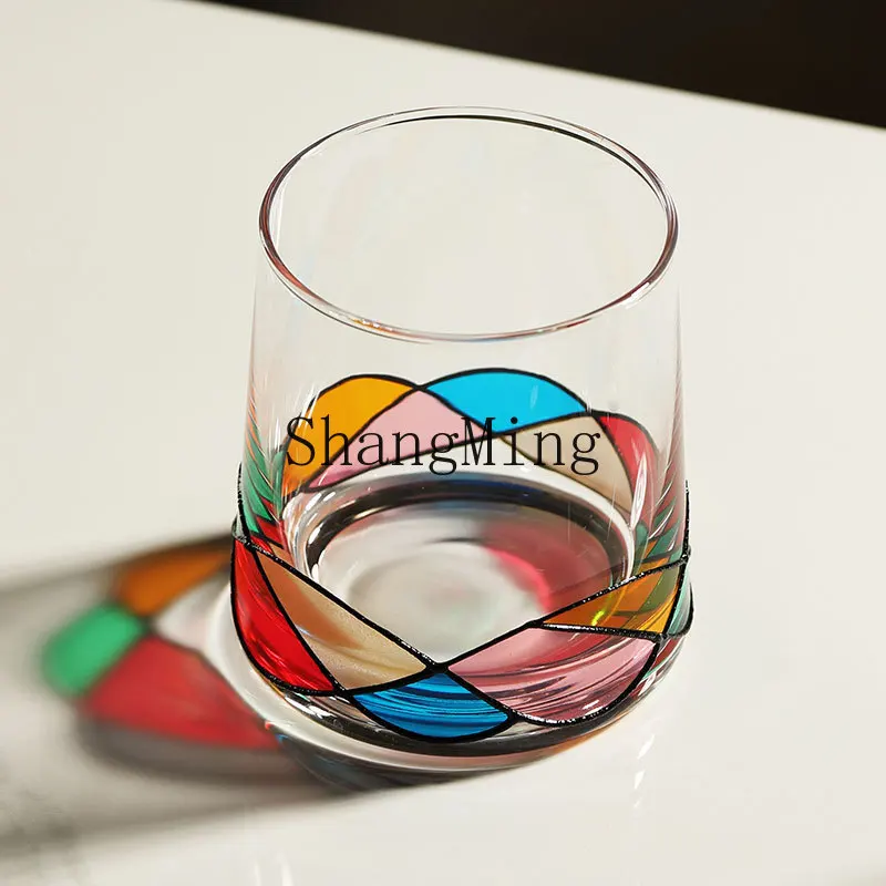 

PYH light luxury water set household restaurant high-end glass tie pot simple high-value transparent cold kettle