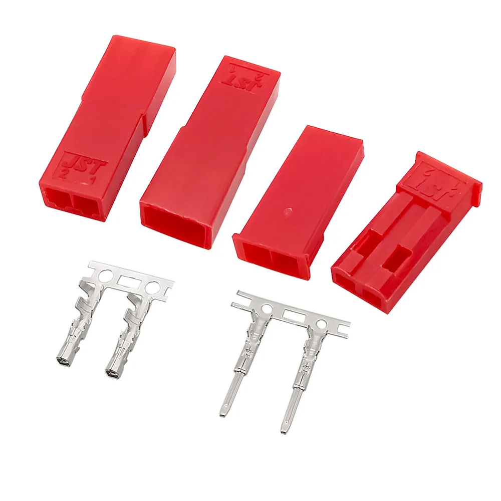 

JST SYP 2.54mm Male Female Housing Terminal Connector 2 Pin JST SYP Plug Jack Housing Crimp Terminal Kit For RC Battery Car Auto