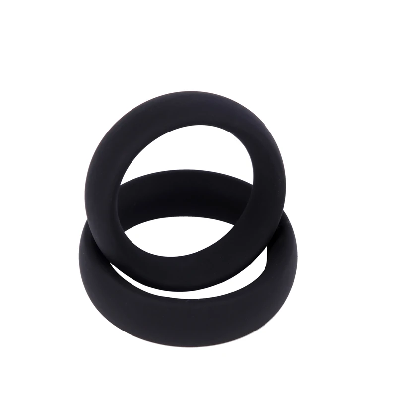 high quality Inner size: 45mm / 50 MM silicone delay ring for cock penis cockring sex time lasting sex toy for man