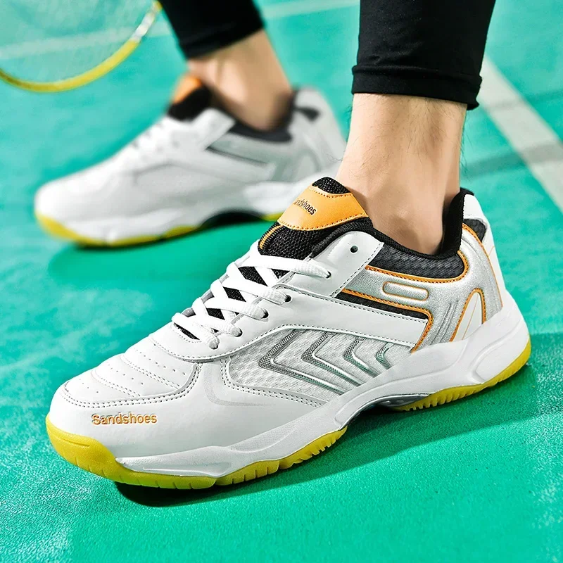 

Lightweight Breathable Badminton Shoes for Men and Women, Professional Volleyball Sneakers, Table Tennis Shoes