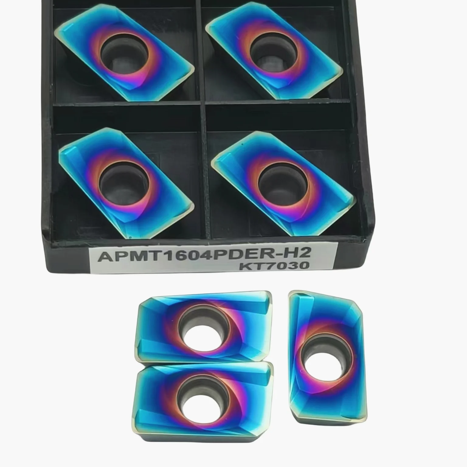 أداة طحن طرف الكربيد ، إدراج ، CNC ، APMT1604 ، M2 ، KT7030 ، APMT1604 ، H2 ، KT7030 ، APMT1135 ، M2 ، KT7030 ، APMT1604PDER