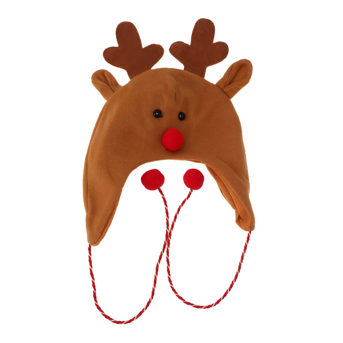 

Deer Hat Miniature Holiday Ornaments Christmas Party Favors Crochet Soft Comfortable Festive Accessories Costume Props