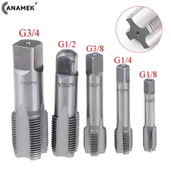 High Quality G1/8 1/4 3/8 1/2 3/4 HSS Taper Pipe Tap NPT Metal Screw Thread Cutting Tools