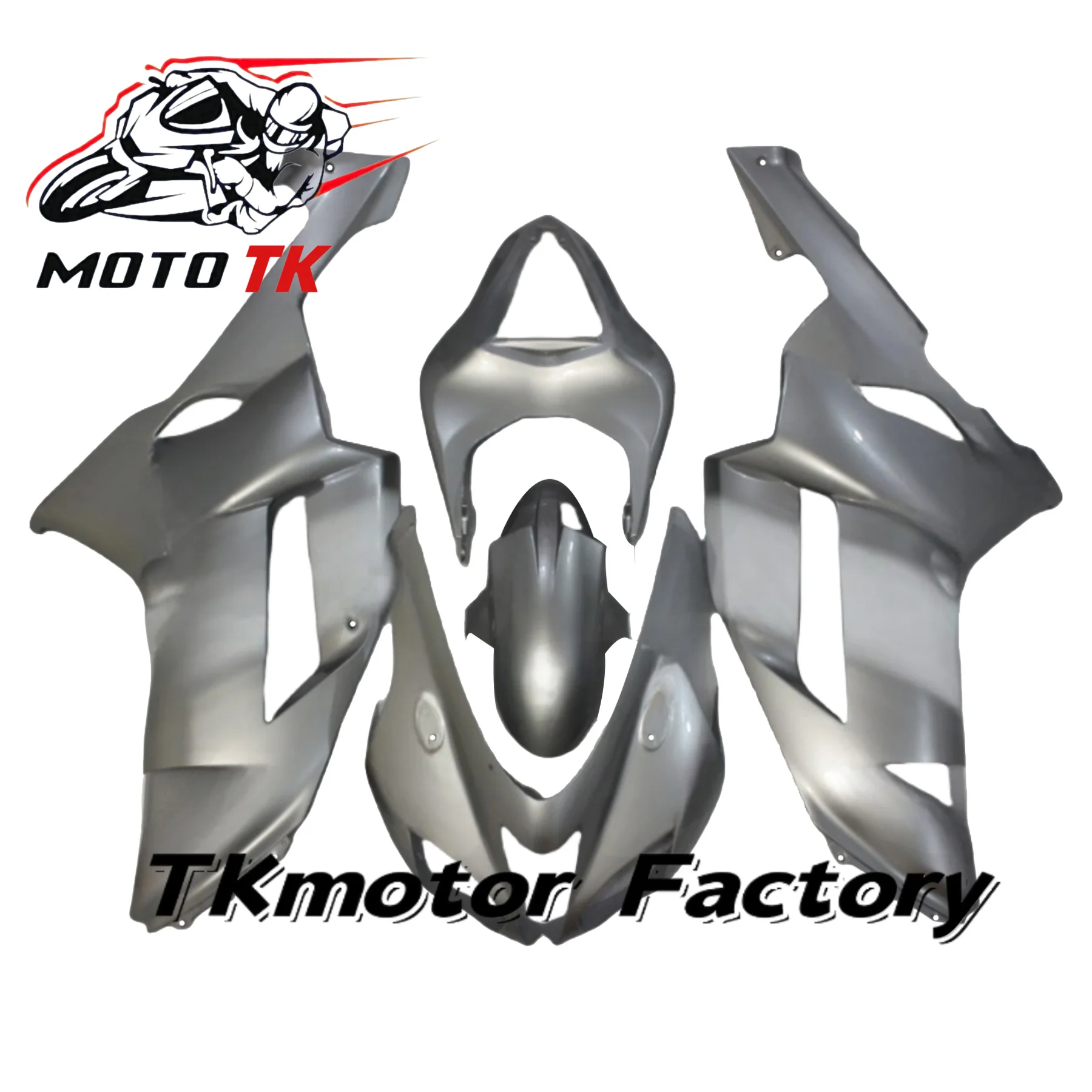 For Kawasaki ZX6R 636 2007-2008 Motorcycle Bodywork Fairing Kit ABS Plastic