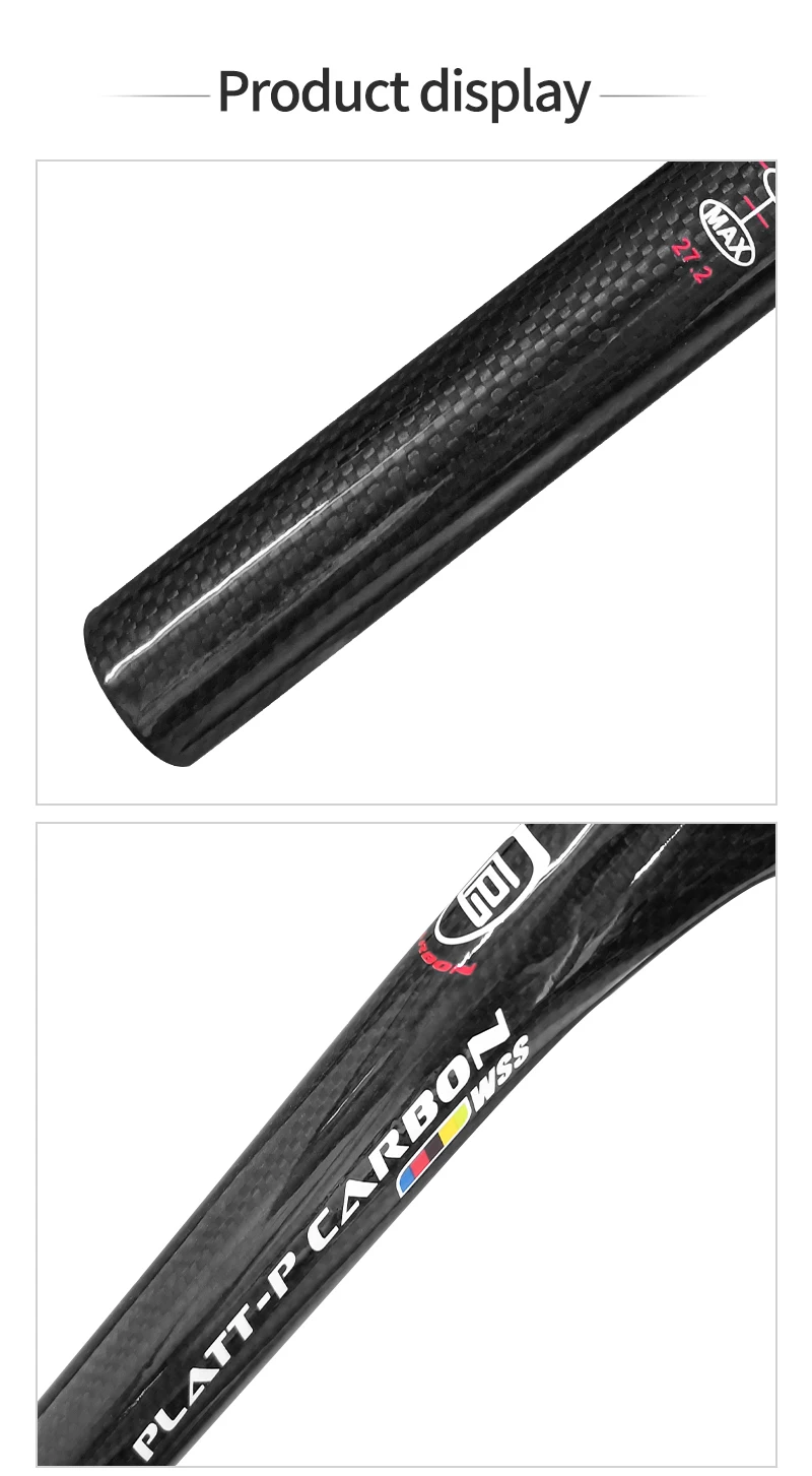3K Glänzende Carbonfaser-Sattelstütze für Mountainbikes, Doppelspikes, 27,2mm 30,8mm 31,6mm Durchmesser, 350mm 400mm, Fahrradzubehör – Detail 15