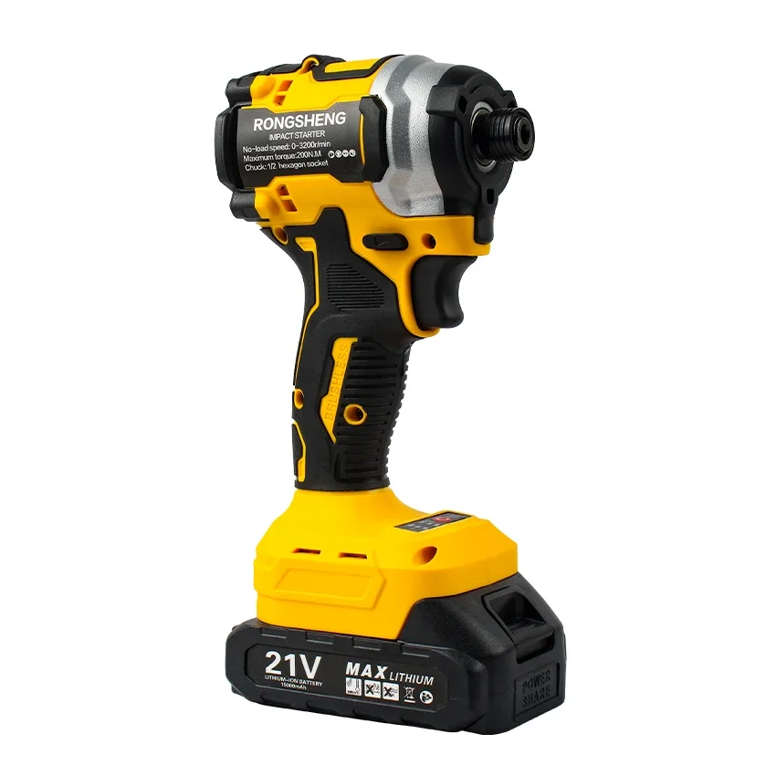 21V Brushless Cordless Electric Effects Driver Impact Wrench Battery Screwdriver Brushless Electric Wrench