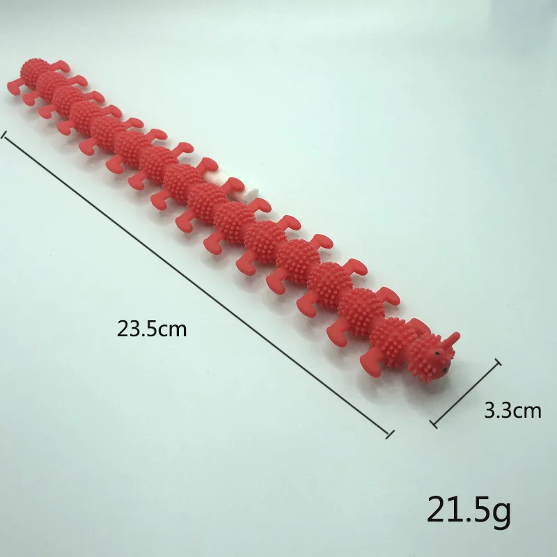 12Pcs Funny Unicorn Pull Worm Stretch String TPR Rope Kids Toy Birthday Party Game Favors Gift Children Stress Relief Fidget Toy