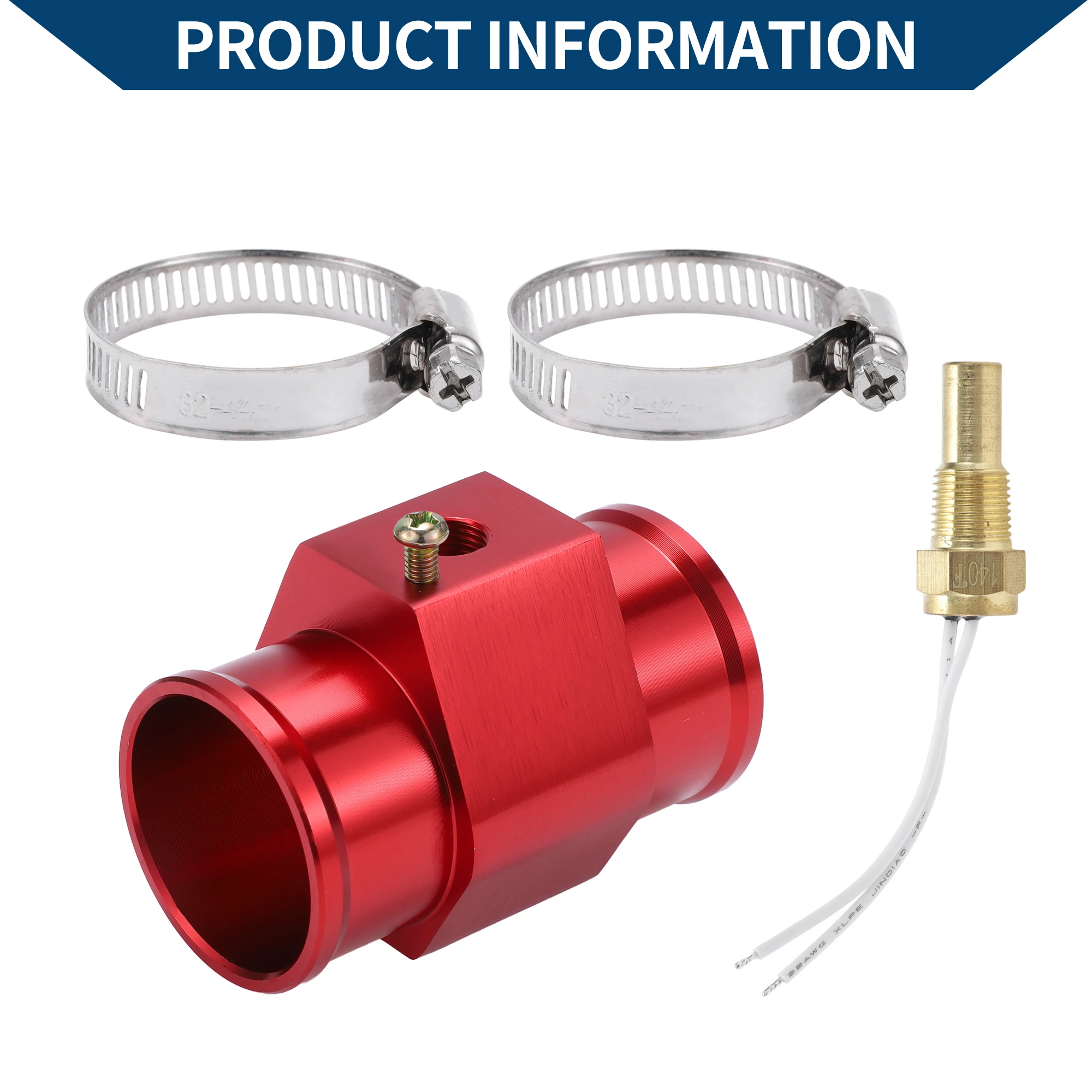 

Комплект датчиков температуры воды UXCELL, 1,50 дюйма, красный, 150 футовF, вкл.-135 футов, автоматическое охлаждение радиатора