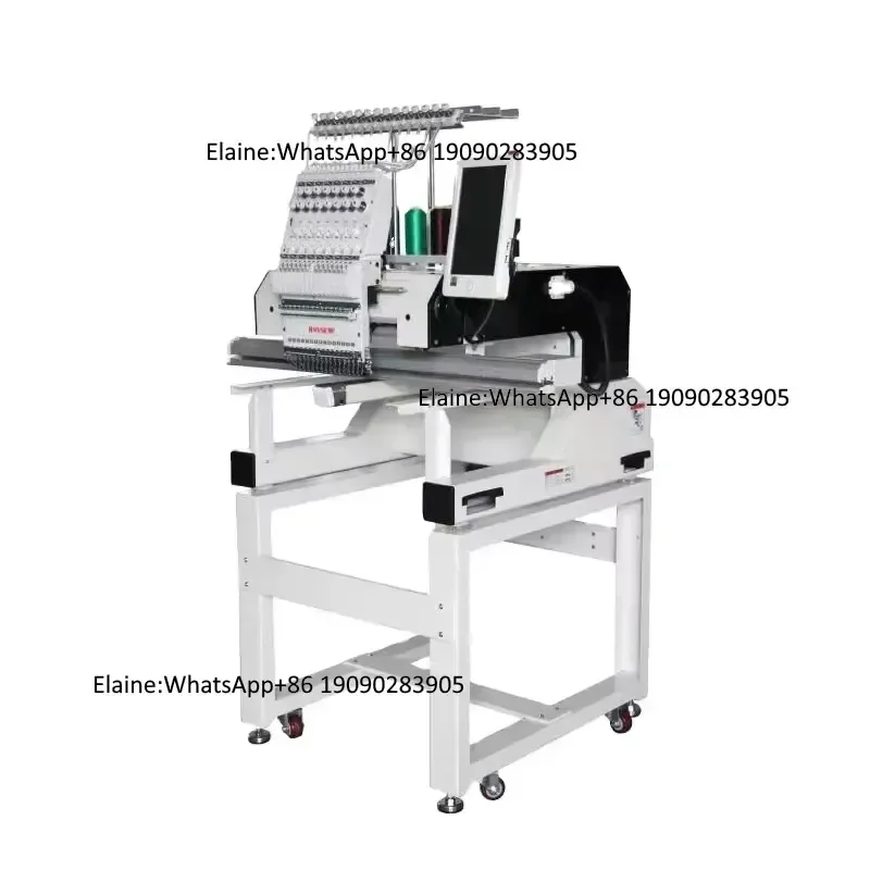 MYSEW MBC 1501/1201 Industrial High Speed Single Head 15/12 Needles Automatic Multifunctional Clothes Embroidery Machine