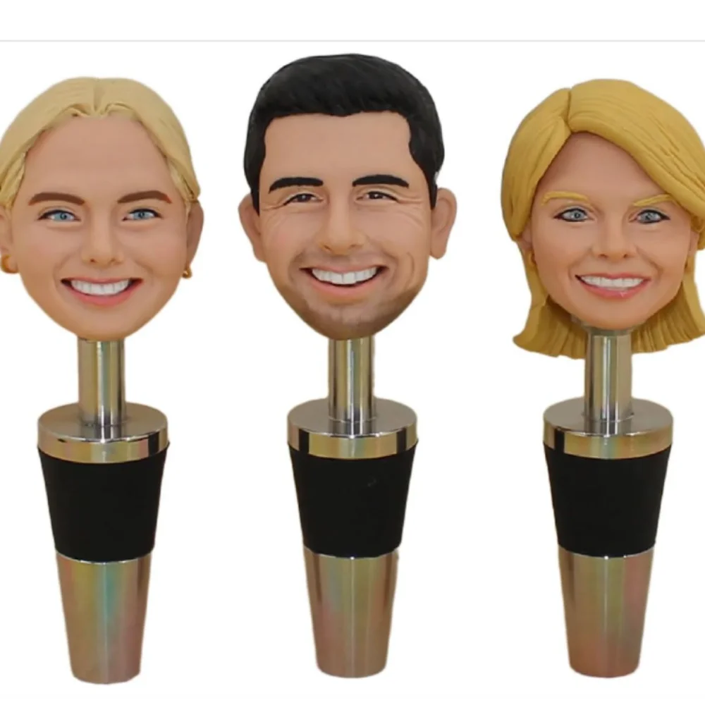 

Индивидуальная пробка для бутылок с персонализированной пробкой для встряхивания головы, подходит для любителей вина, свадебных женихов, невесты на новоселье