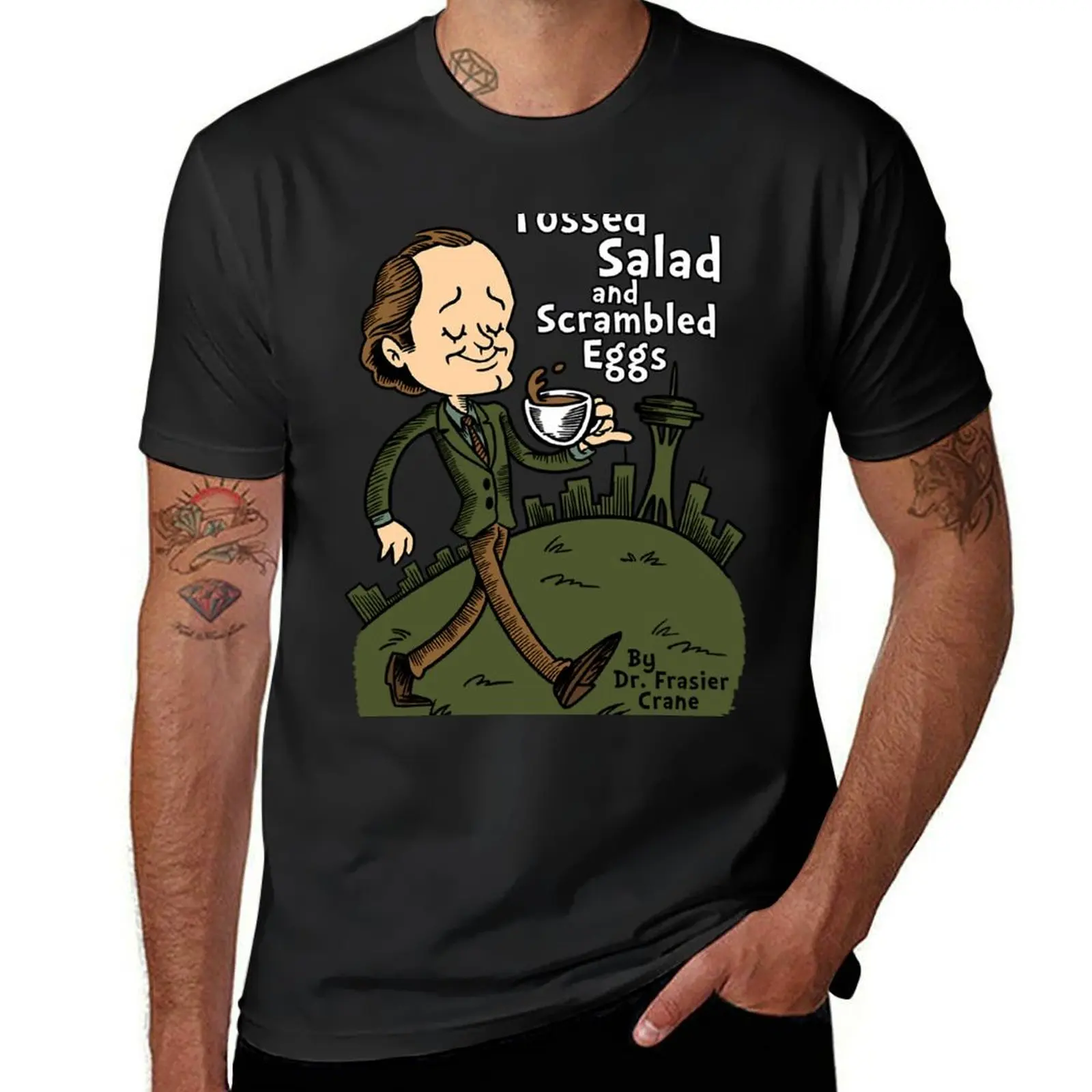 Tossed Salad and Scrambled Eggs T-Shirt plus size tops oversized summer tops summer clothes mens cotton t shirts