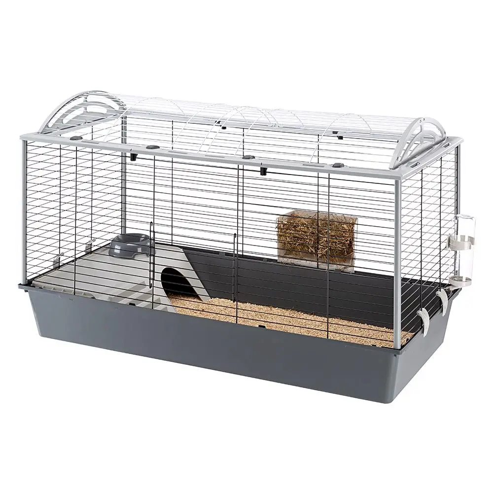 

Cage for Rabbits and Guinea Pigs CASITA 120H with Rounded Roof, Accessories Included