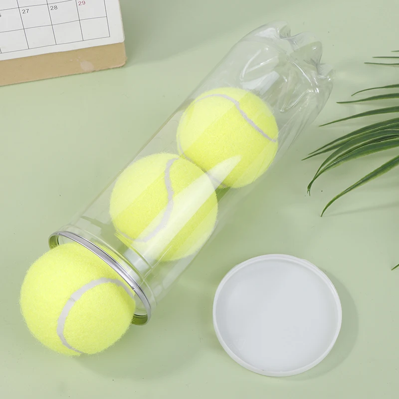 3Pcs/Can Tennis Balls Competition Training Tennis Balls High Bounce Practice Tennis Balls For Adult And Youth Beginners