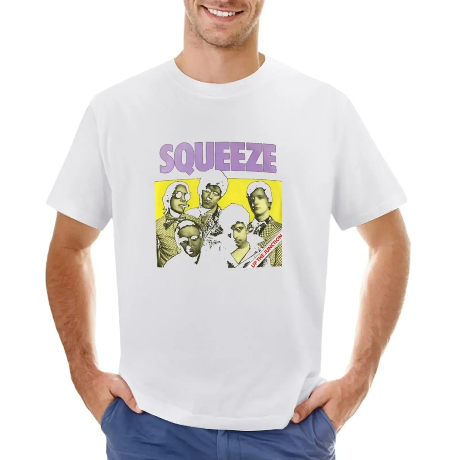 SQUEEZE BAND T-shirt cute clothes customizeds quick-drying tshirts for men