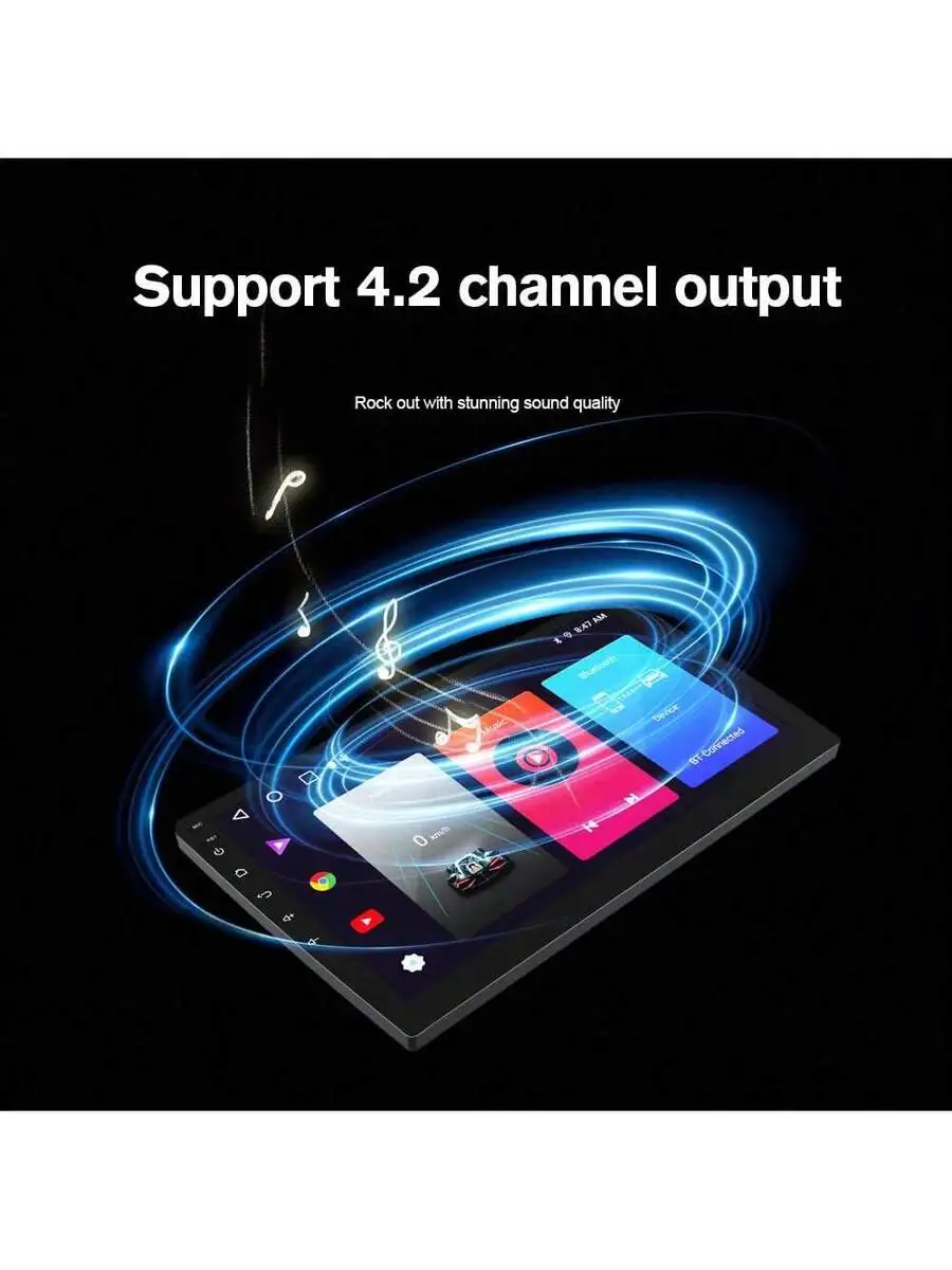 

7-дюймовая автомагнитола 2GB+32GB на Android 13, Double Din: сенсорный экран 1024P HD, Bluetooth 4.0, камера заднего вида AHD, GPS, Wi-Fi