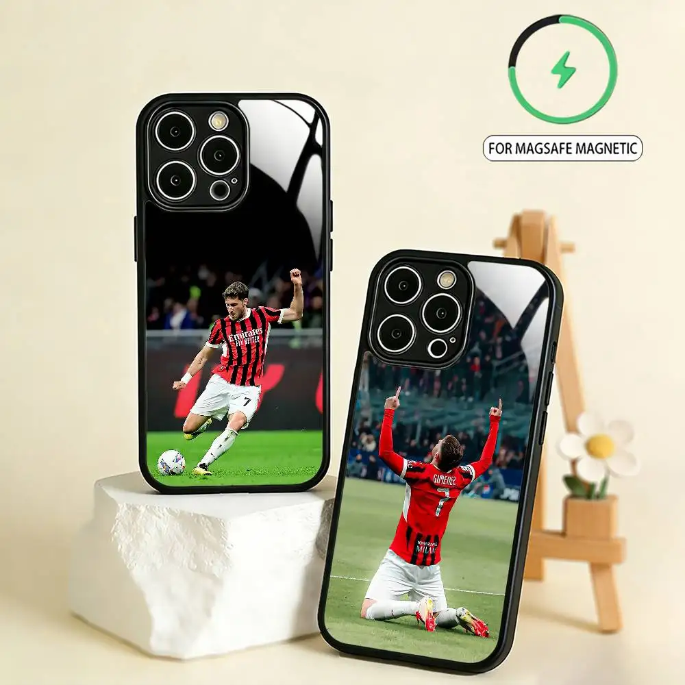

Mexico Santi-Santiago Gimenez Phone Case For iPhone17,16,15,14,13,12,11 Plus,Pro Max Magnetic For Magsafe Wireless Charging
