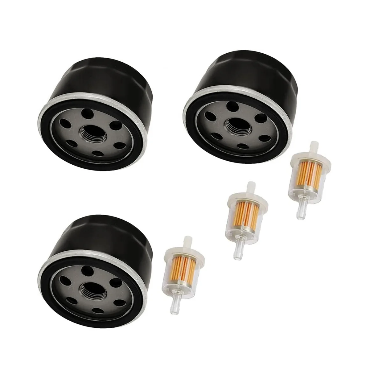 49065-7007 49065-0721 Oil Filter Replacement for FX600V FR691V FR730V FR651V FR541V FR600V GY20577 492932S (3 PACK)