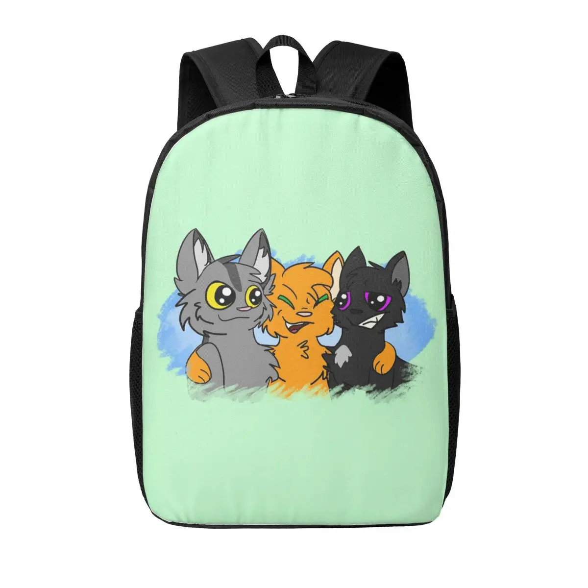 

Женские рюкзаки Firepaw's Friends, сумка для книг для мальчиков и девочек, повседневные детские школьные сумки, портативный рюкзак для ноутбука, сумка на плечо