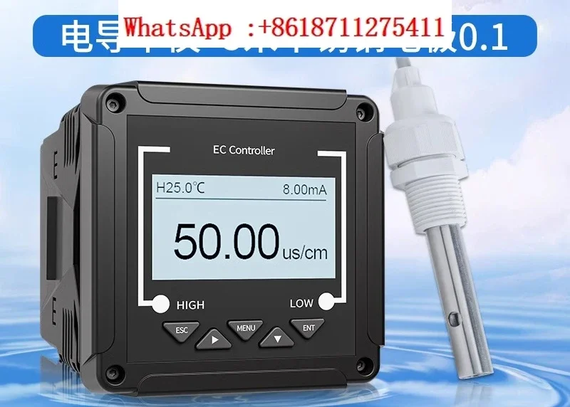 

Joint water quality measurement, EC value detector, conductivity sensor, electrode probe, industrial online conductivity meter