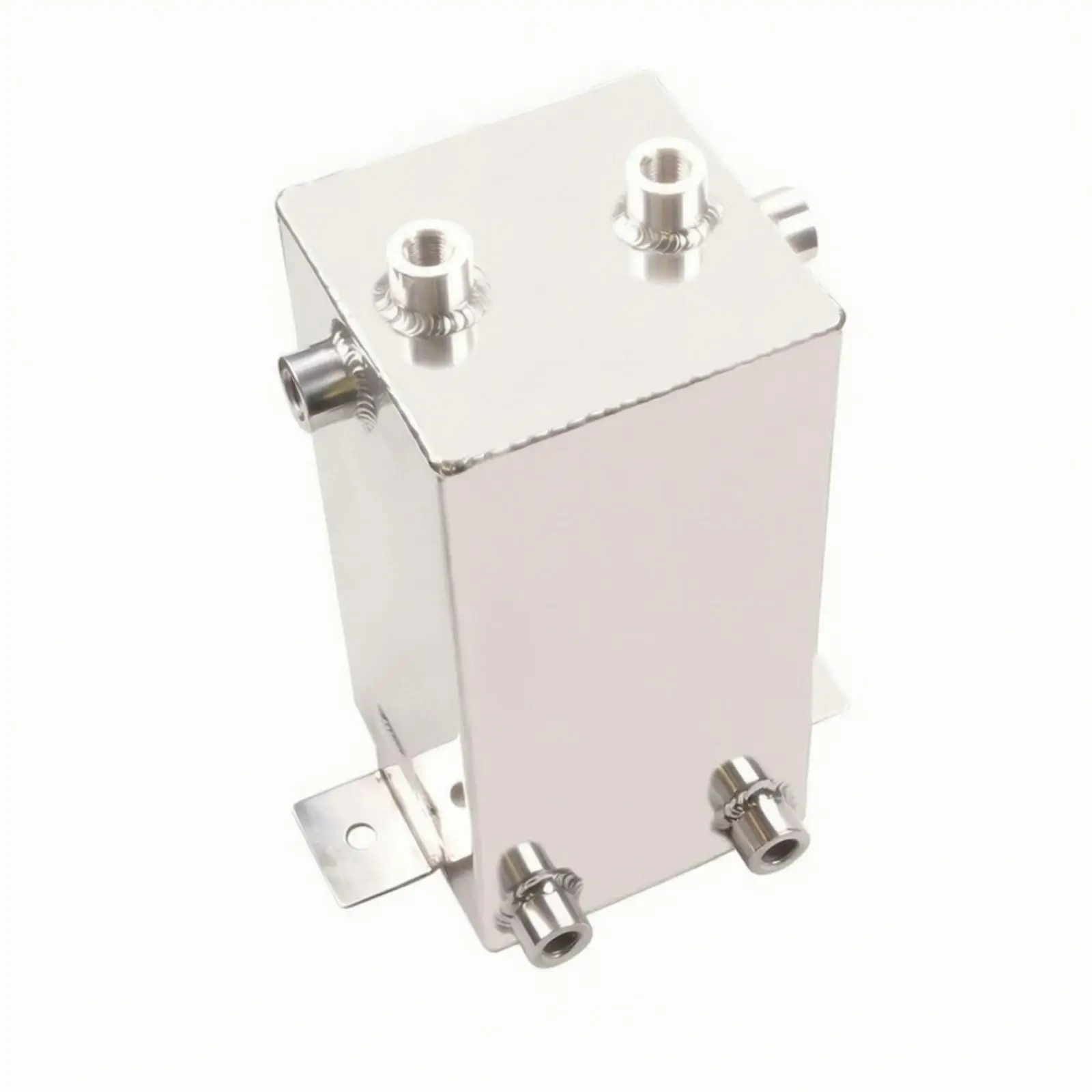 Aluminum Alloy Fuel Tank 4L Rectangular Petrol Cell for Custom Car Motorcycle