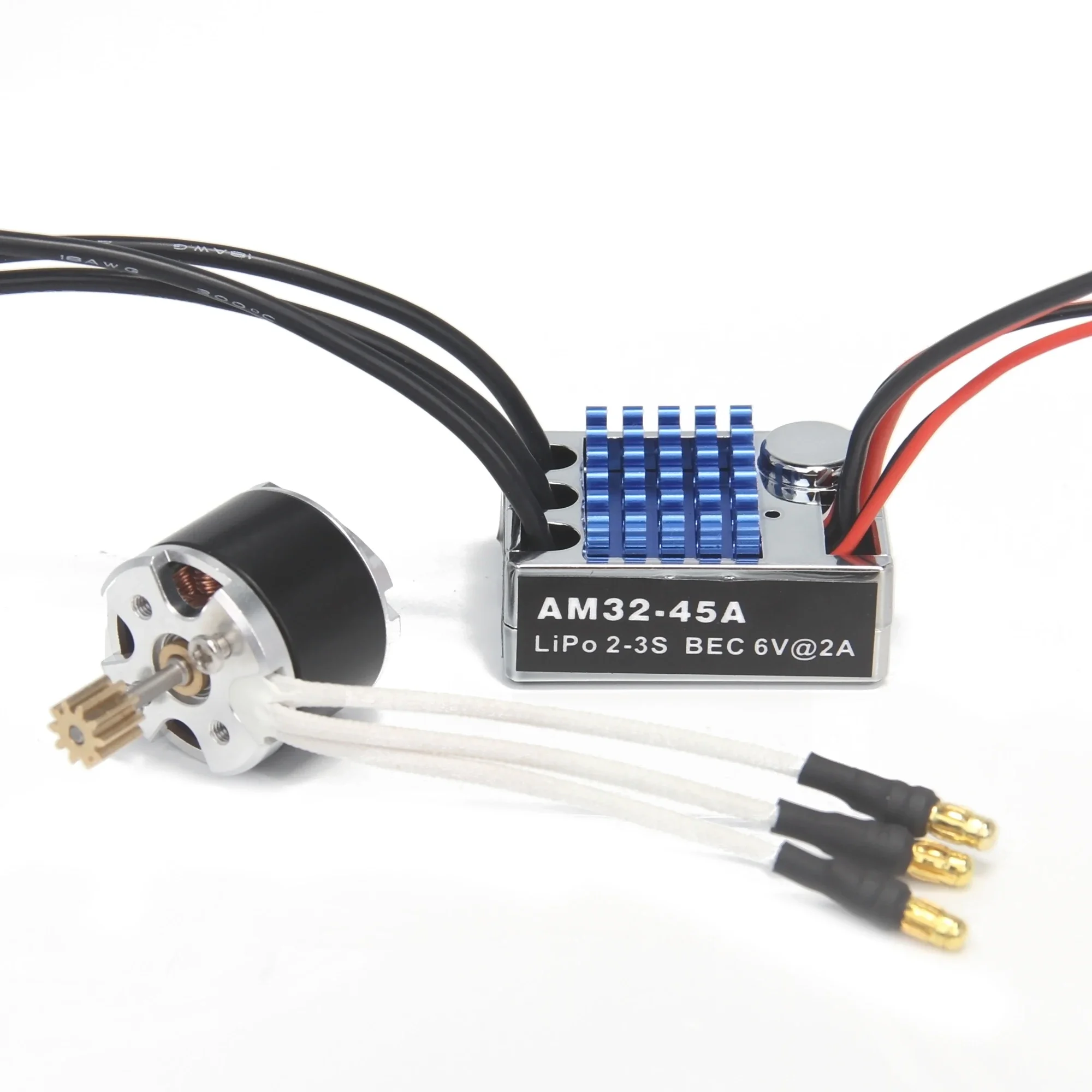 NEEBRC 2322 2600KV Outrunner Motor AM32 45A فرش ESC ل 1/12 RC سيارة الزاحف الوحش MN99S MN168 نموذج ترقيات مجموعة الطاقة