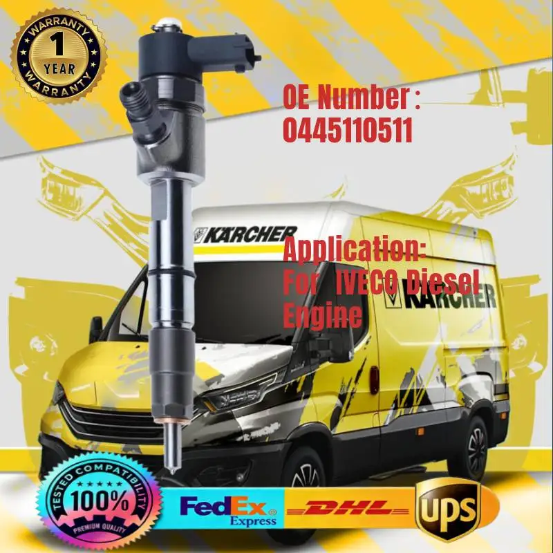 

0445110511 Common Rail Fuel Injector for IVECO Diesel Engine