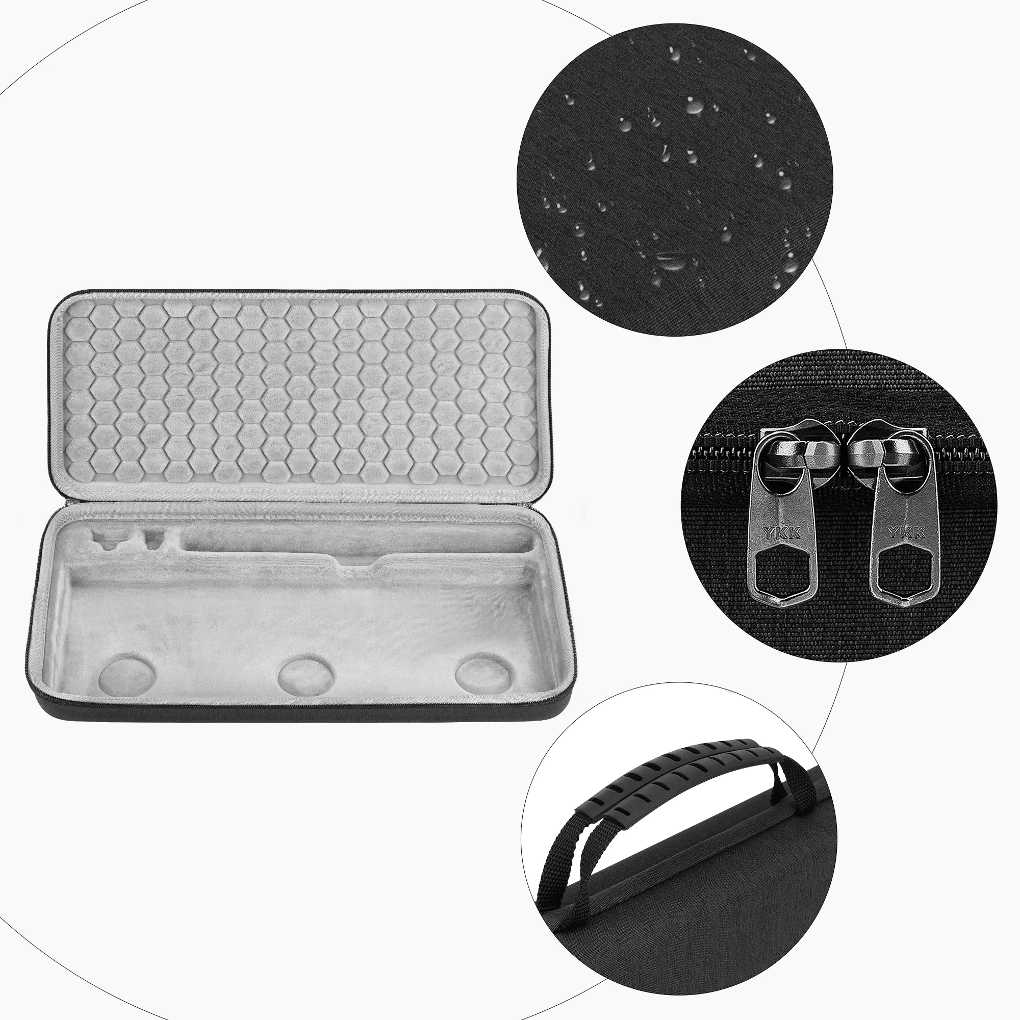 Geekria 96% Keyboard Case, Compatible with Keychron Q5 HE / Q5 Max / Q5 Pro, EPOMAKER Galaxy100 / TH99, AULA S98 Pro / F99 PRO