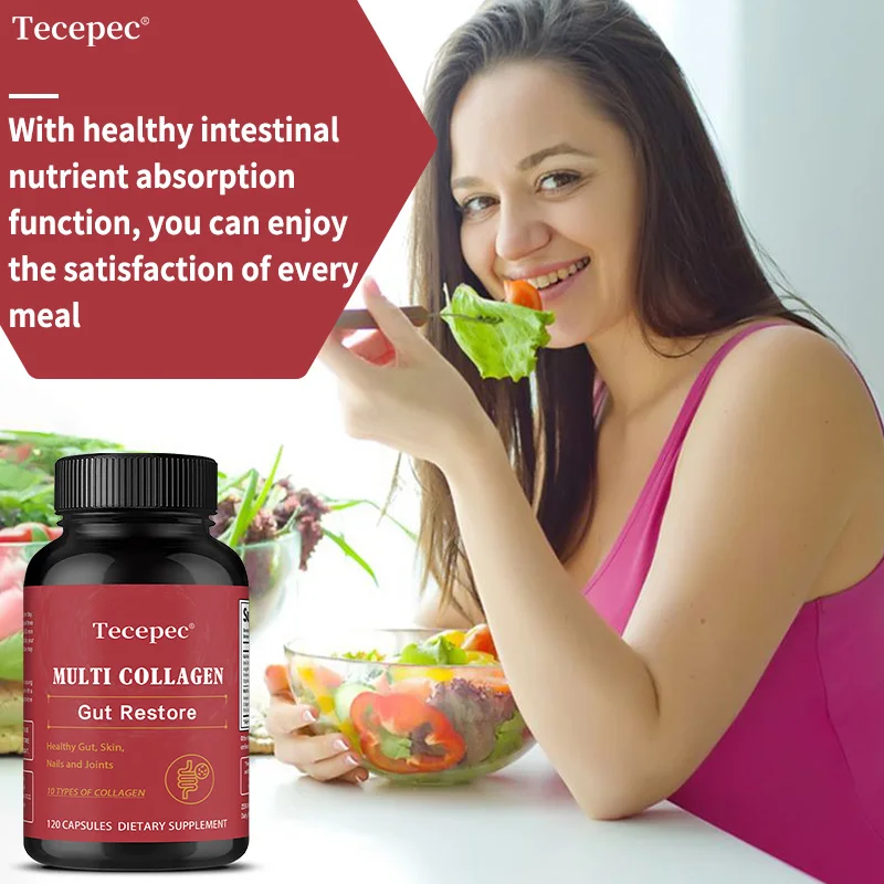 

Collagen Complex Capsules - Supports Joint, Skin, Bone and Digestive Health, Efficiently Absorbed, and Maintains Overall Health