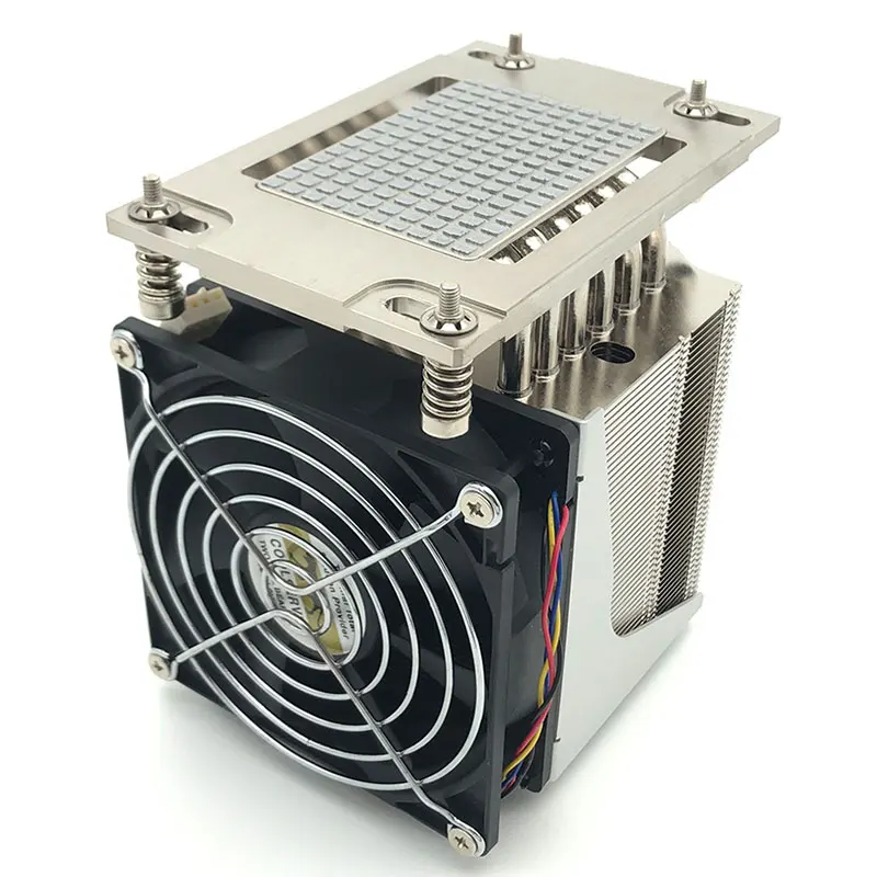 

COOLSERVER P42 6 heatpipe CPU cooler Fan cooling 4pin Quiet fan PWM Radiator For AMD SP3 Motherboard Cpu Processor Fan heat sink