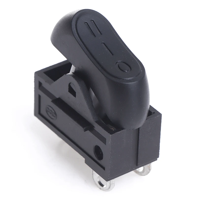 1pcs High Guality KCD15-103/T Hair Dryer Switch Rocker Switch 3 Position ON-OFF-ON Boat Switch