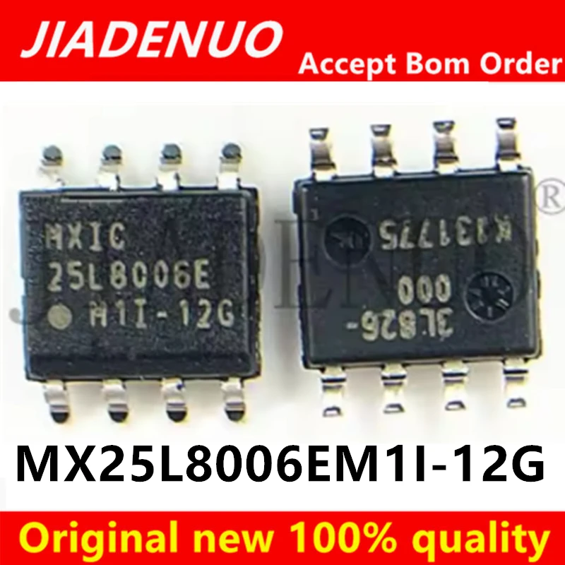 (5-10pcs)100% New MXIC25L8006E MX25L8006EM1I-12G 25L8006E Storage Small Volume SOP-8 Chipset