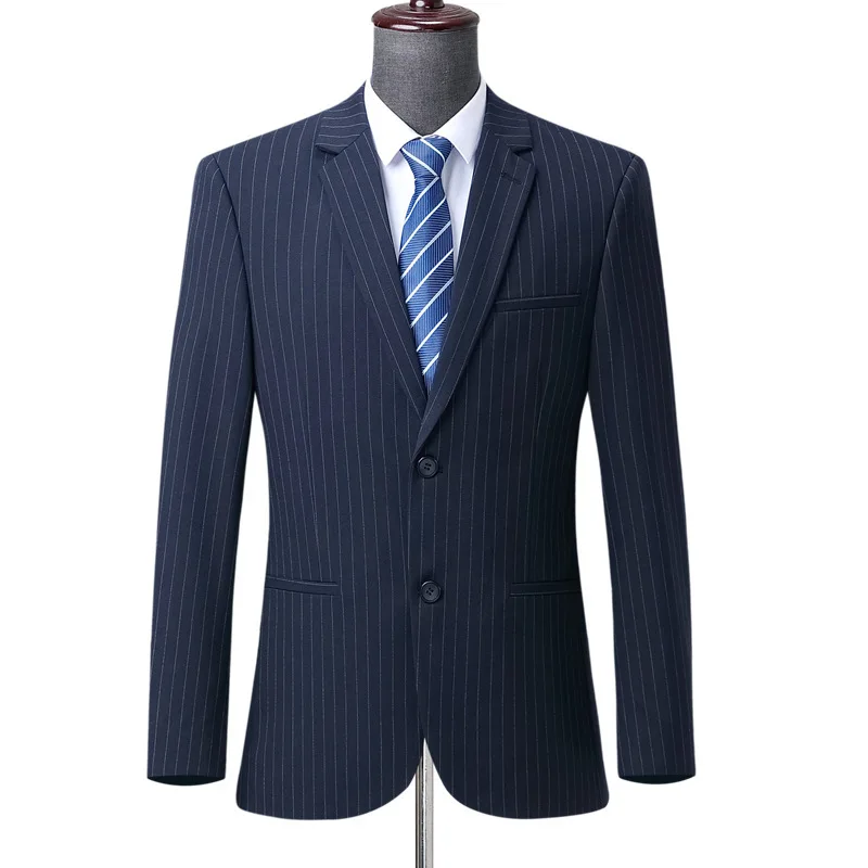

Autumn Casual Woolen Suit for Middle-aged Men Busin Faion Set Long Sve Other Fabric Men's Clothing