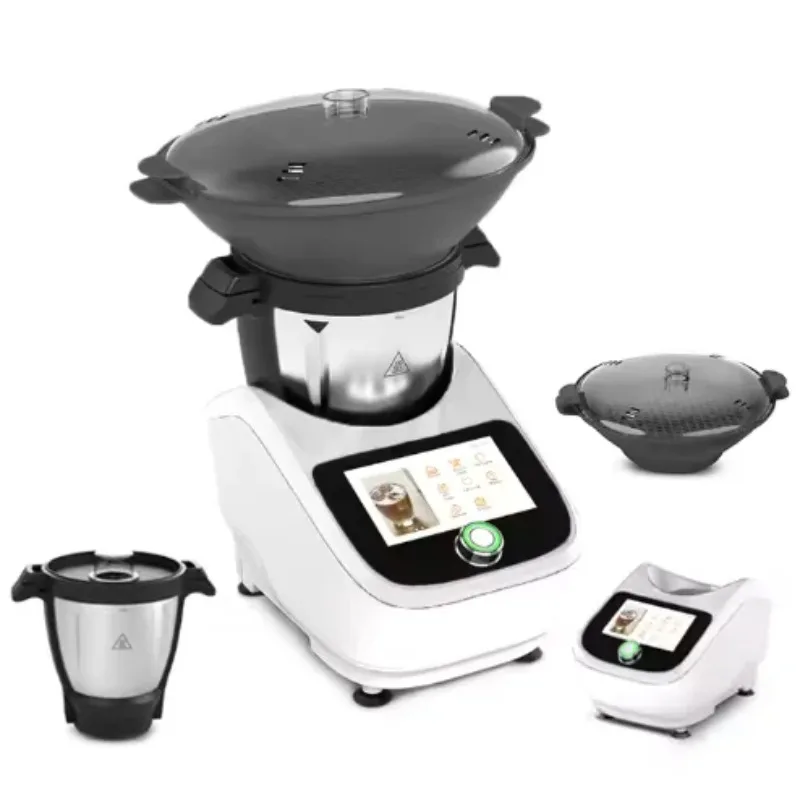 

SUPER TM6 3.5L Thermomixe Fully automatic Multifunctional Home cooking Chopper Smart Food Processors black color