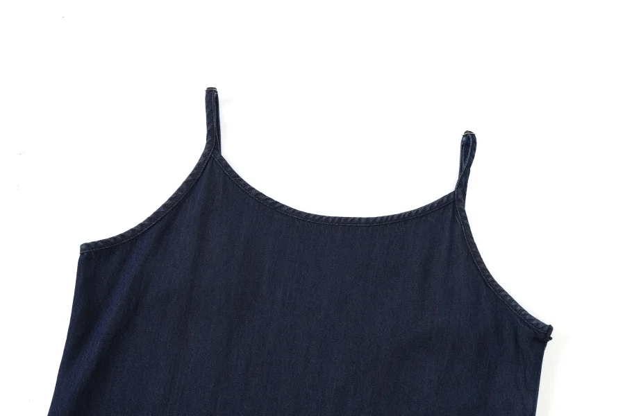 AS AW25 Denim set loose Shirt + slip dress Aline adjustable dress 22