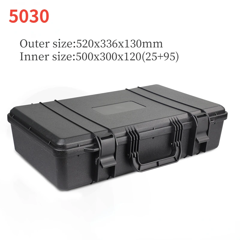 Portable Tool Box Rectangular Outdoor Monitoring Equipment Protective Plastic Box Photographic Equipment Storage Box Tools Case