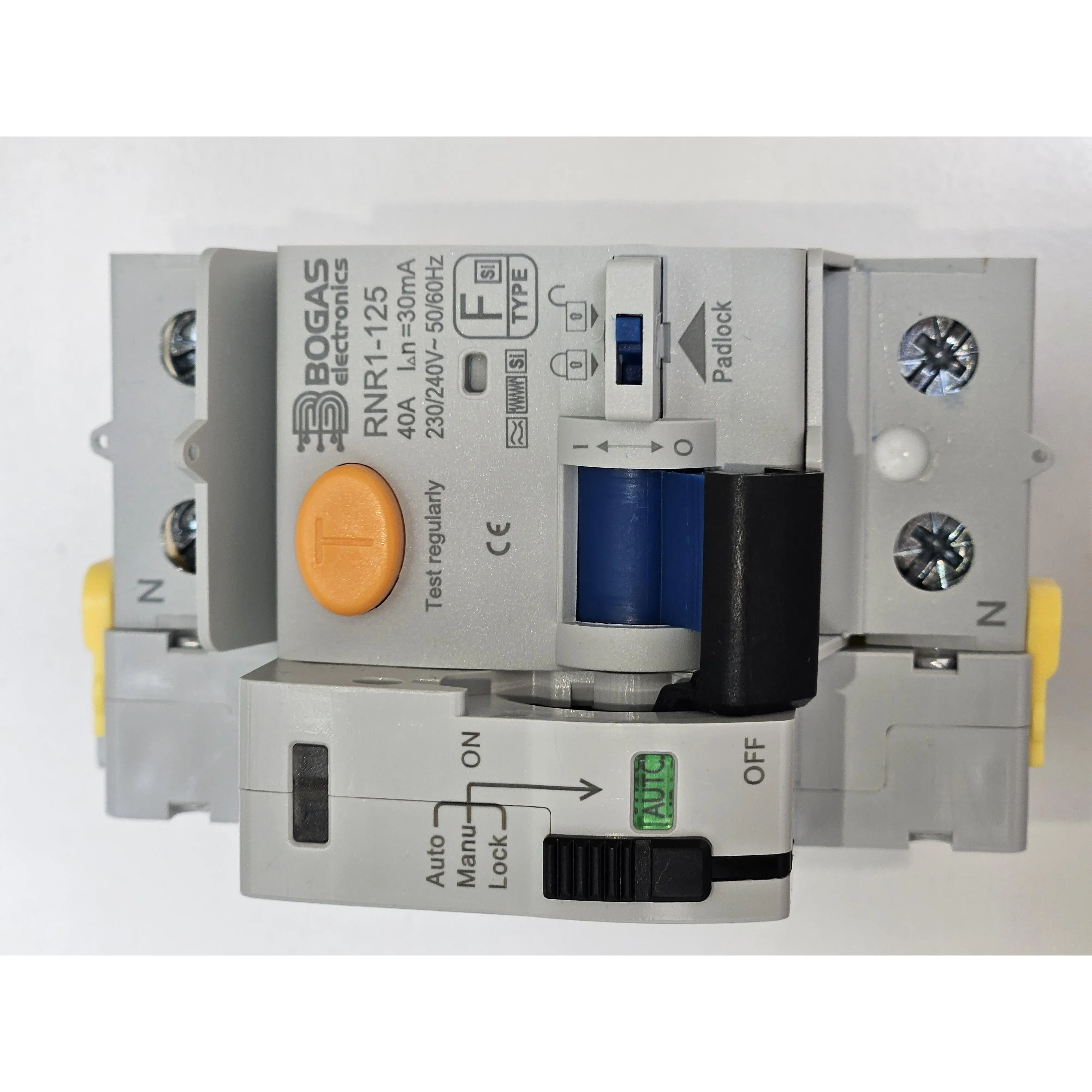 Interruptor Diferencial Tipo F-SI con rearme automático de BOGAS ELECTRONICS para Protección Avanzada en Electrodomésticos con Inversor