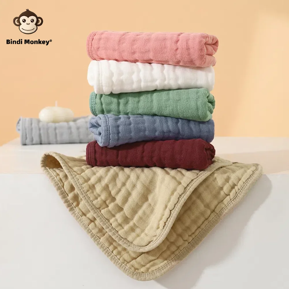 3pcs Muslin Burp Cloths, Soft And Absorbent Baby , Christmas Halloween Gifts For Boys And Girls