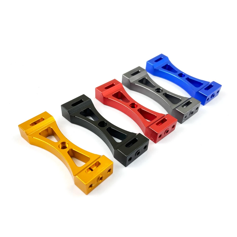 Metal Steering Servo Fixed Mount Bracket for WPL 1/16 B1 B14 B16 B24 C14 C24 B36 MN D90 99S RC Car Upgrade Parts,Red