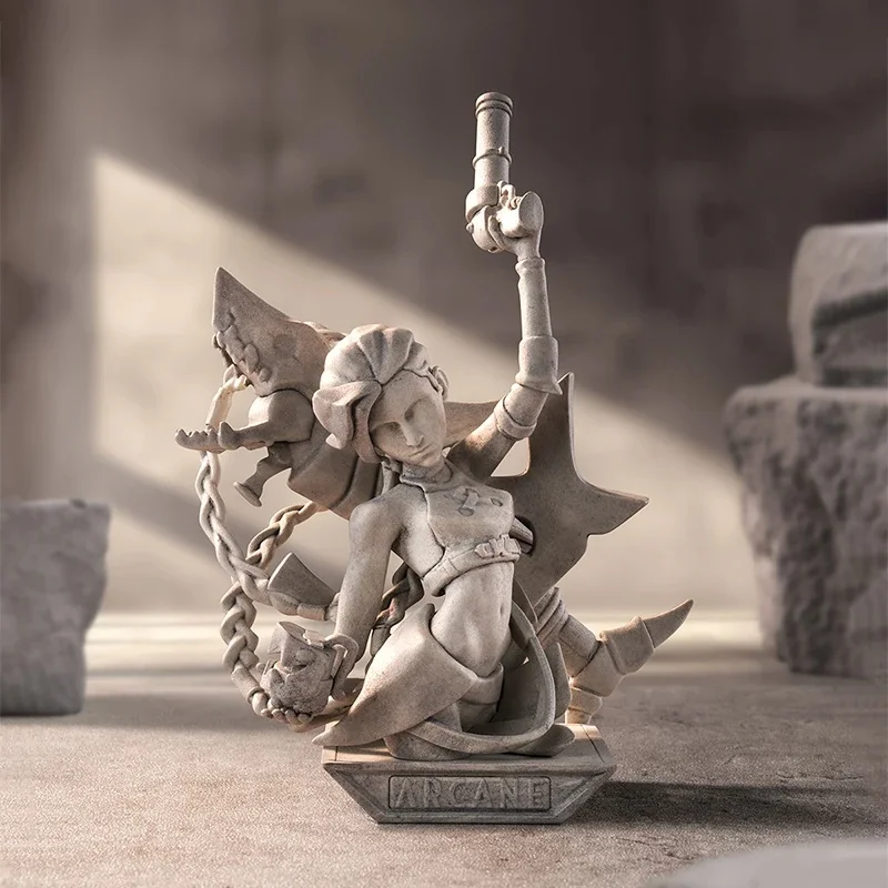POP MART League of Legends: Arcane Series Mystery Box Genuine Blind Box Guess Toys Bag Ornament Figurines Home Decor Desktop - view 5