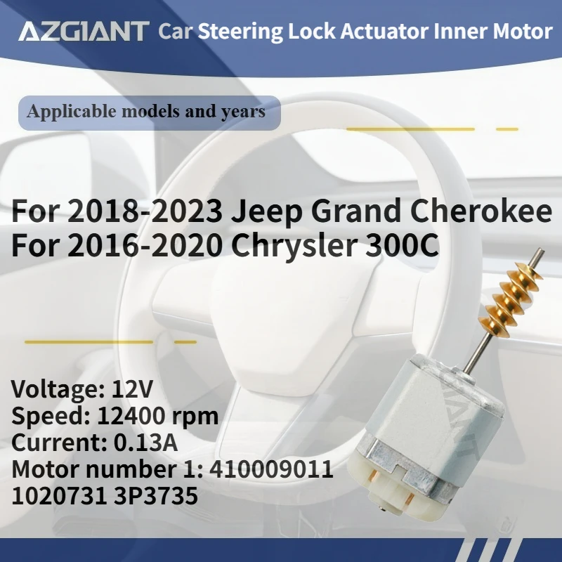 

Для Chrysler 300C 2016-2020/Jeep Grand Cherokee 2018-2023 AZGIANT: Мотор привода блокировки рулевого колеса, внутренний, 12В постоянного тока, аксессуары, OEM