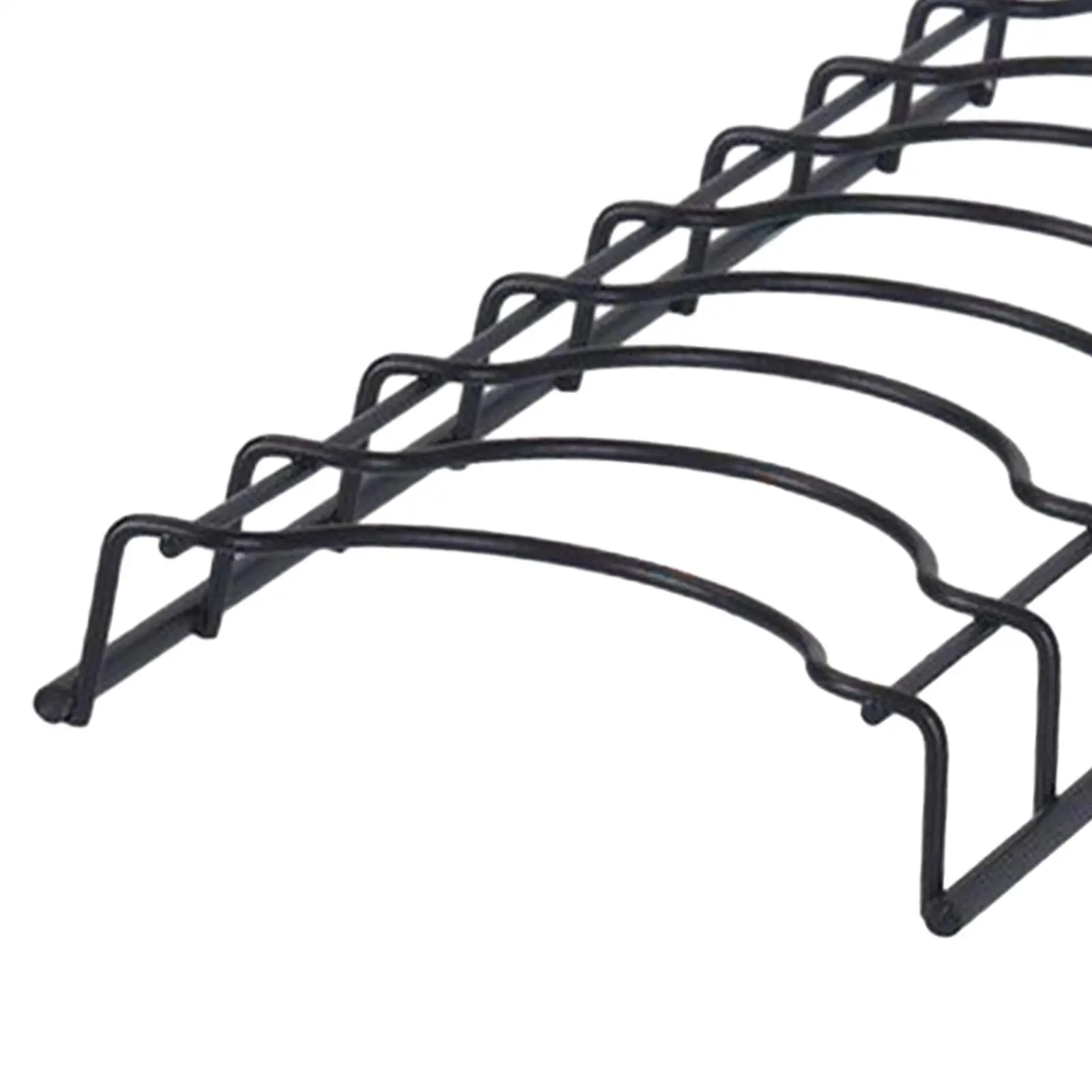 Dish Storage Rack Space Saving Plate Organizer for Kitchen Counter Cafe Home