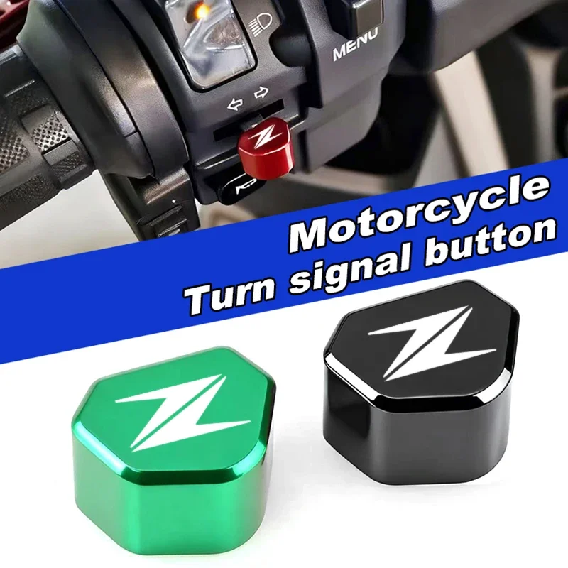 

New Mototcycle Accessories Switch Button Turn Signal Switch Key cap For Kawasaki Z 900 Z900 Z650 2020 2021 2023 2024