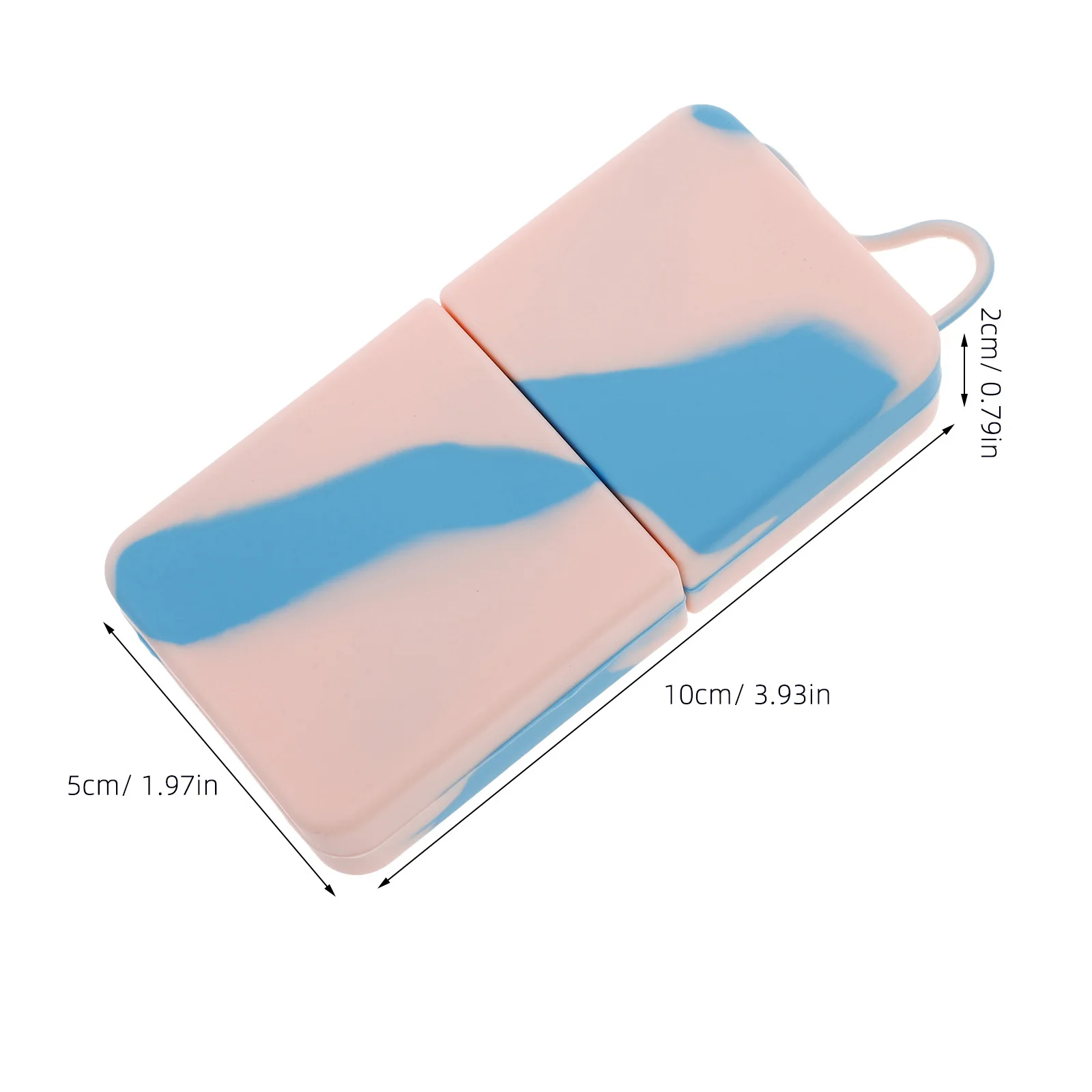 أداة العناية بالوجه المحمولة من السيليكون لتخفيف انتفاخ العين وتدليك الوجه