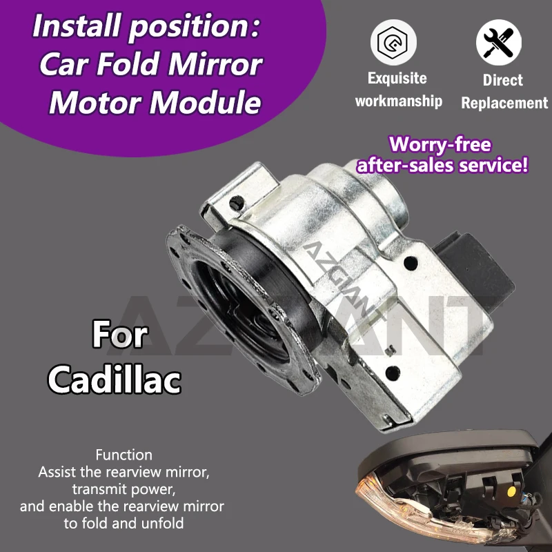

GM0817558 For Cadillac Escalade ESV 2007 2008 2009 2010 2011 2012 2013 2014 Car Power Folding Unit Mirror R L module replace