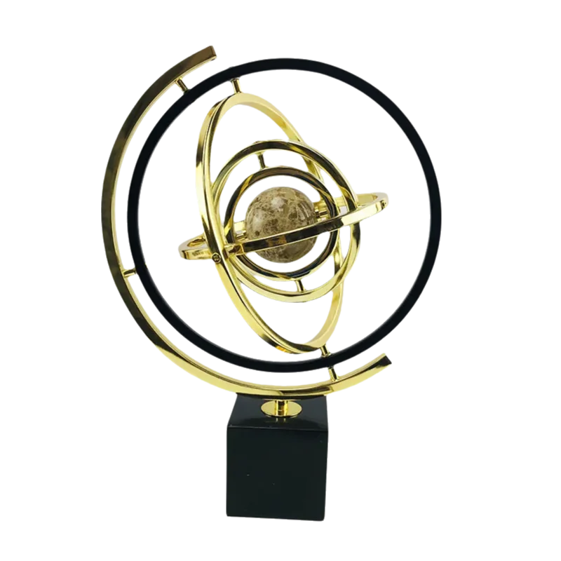 European-style minimalist globe modern creative ornaments office desktop living room wine cabinet decorations home decor