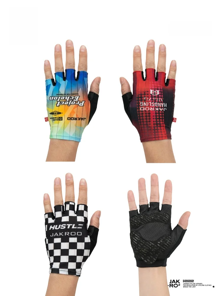 jakroo-toronto-cycling-gloves-men-women-short-finger-road-anti-slip-shockproof-bike-riding-gloves-professional-cycling-wear
