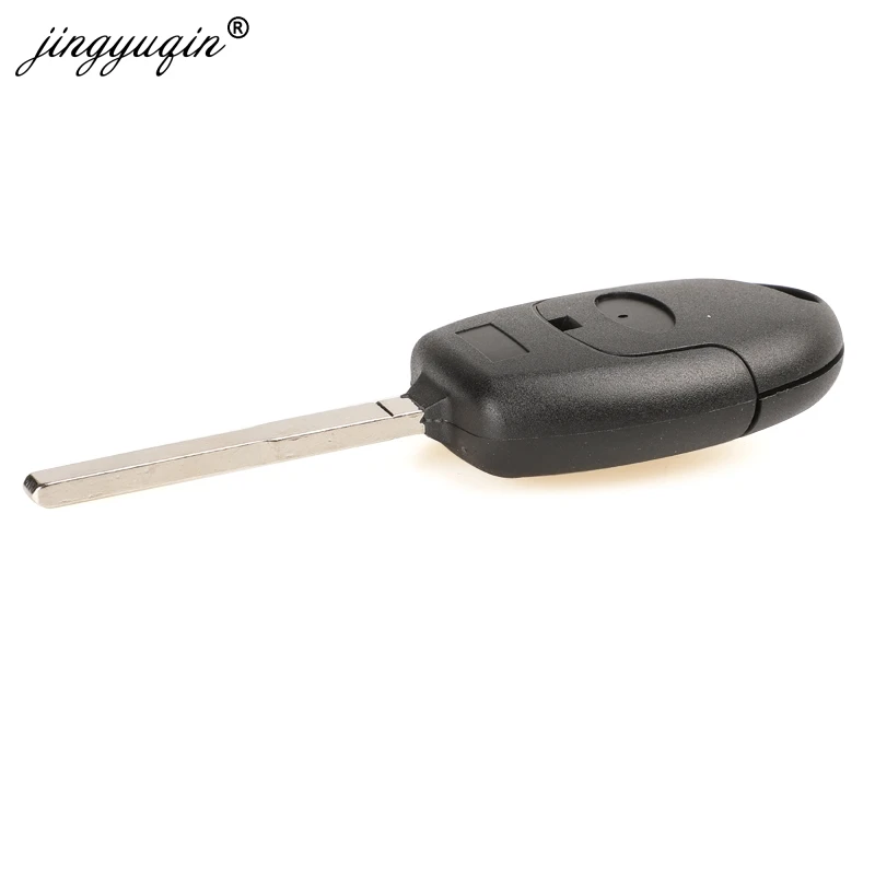 Jingyuqin 10 Buah/Lot 3 Tombol Remote Key Fob Shell untuk Ford Mondeo Fiesta Focus Ka Transit Uncut Key Case